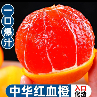 秭归脐橙（9斤装中华红红橙）彩箱包装