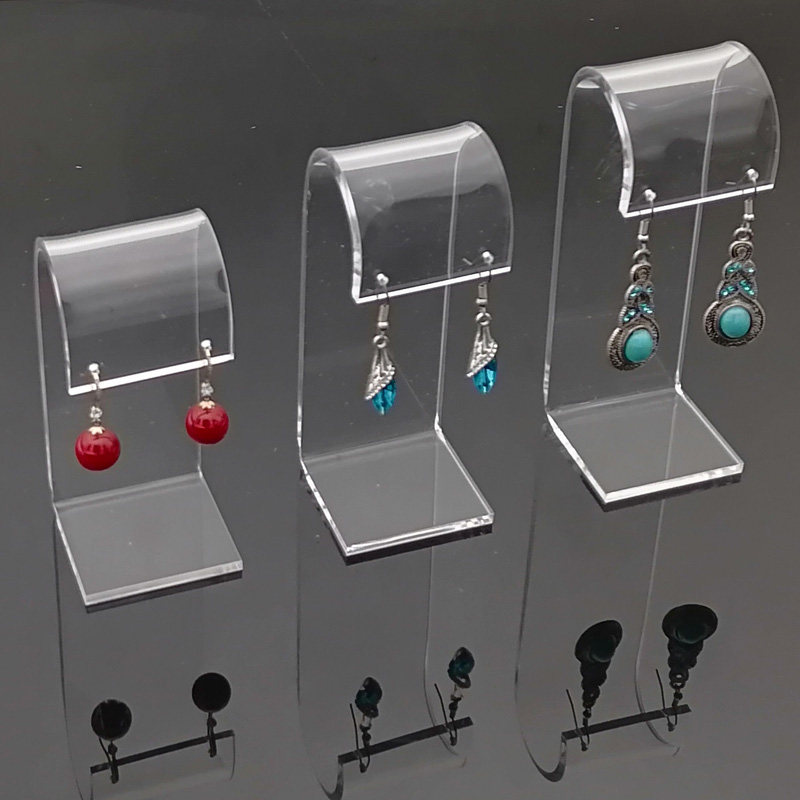 耳环架子陈列首饰架耳环架亚克力耳饰店铺展示耳钉耳环拍照道具