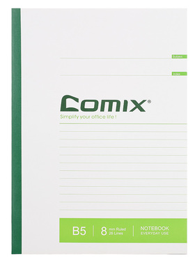 齐心笔记本无线胶装本软面会议记事本笔记本胶装本子学生用便携软抄本纸面本子