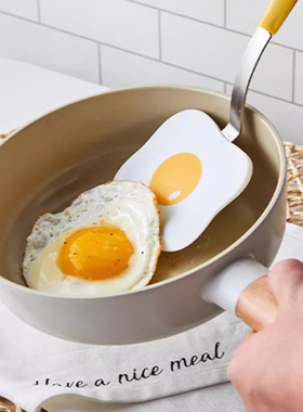 韩国厨房鸡蛋锅铲煎鸡蛋铲子居家装饰可爱卡通煎蛋硅胶锅铲子