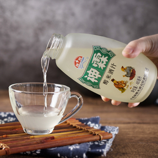 湖北特产孝感米酒神霖糯米酒480ml*2瓶酒酿调味酒 米酒汁