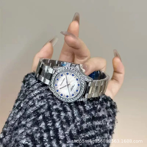 Crown Kallie【冰心女神】云贝系列蓝宝石全自动女士腕表ck8138