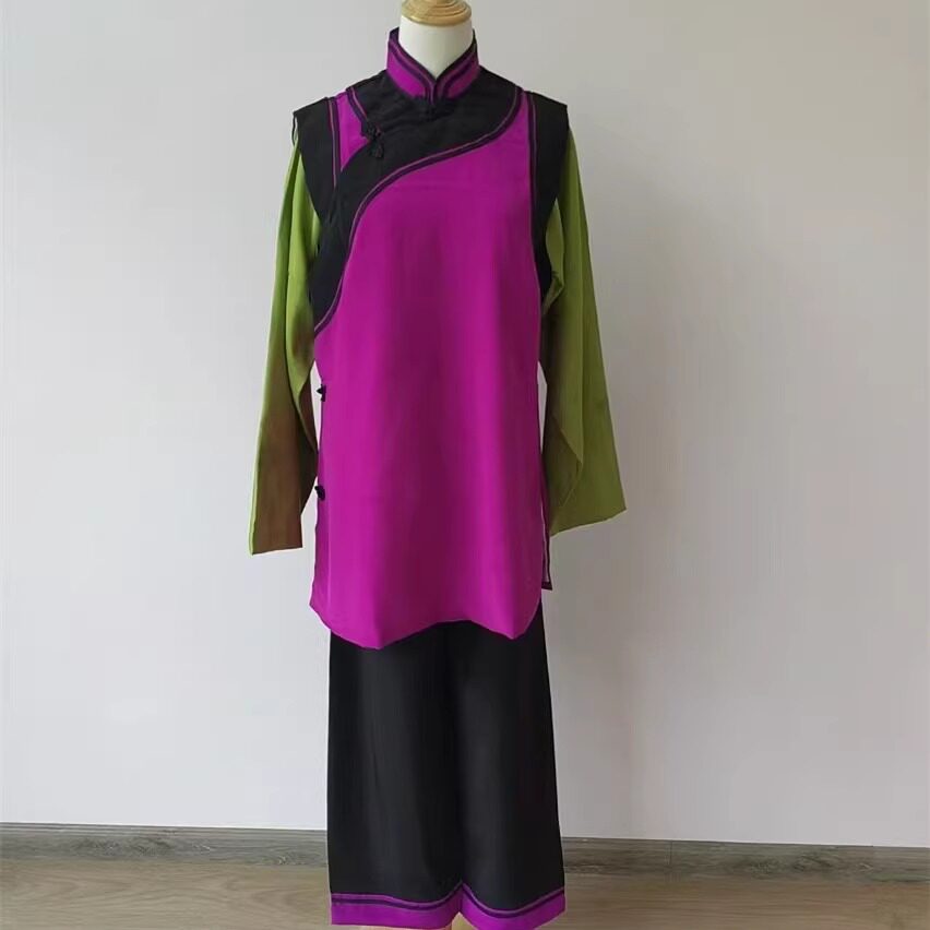 越剧京剧黄梅戏越剧花旦小姐戏曲越剧服装九斤姑娘相骂本三叔婆服