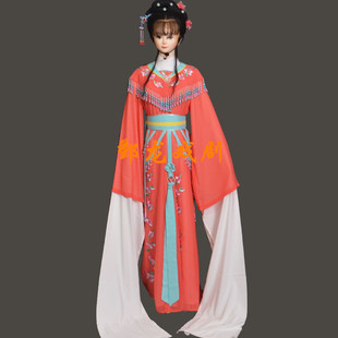 新款戏剧越剧演出小旦花旦七仙女下凡小姐闺门旦服装水晶吊珠