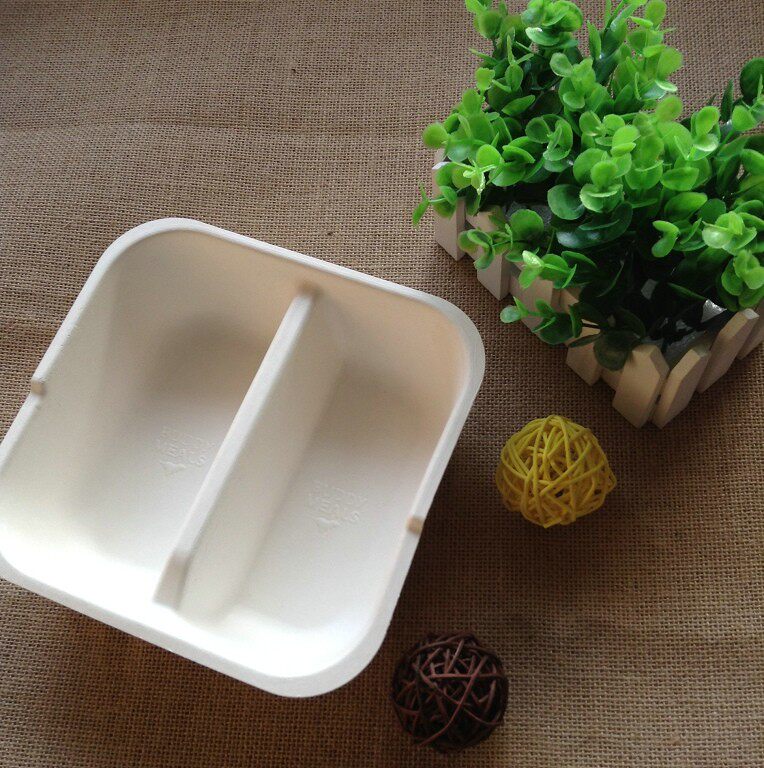 益光包装 生物可降解纸浆野外宠物猫狗碗饮水喂食两用干净卫生