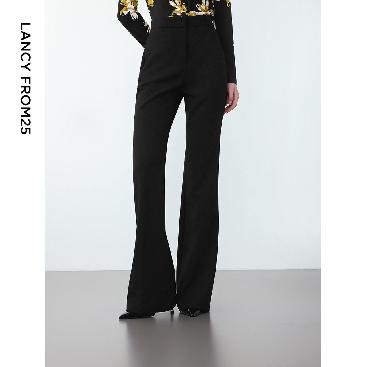 朗姿高级感黑色通勤长裤高腰显瘦气质裤子2024冬季新款时尚西装裤,女装/女士精品,西装裤/正装裤,淘宝优惠券,粉丝福利购,淘宝优惠卷