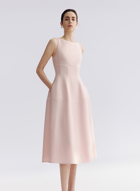 【缪斯裙】朗姿25Basic衣橱无袖连衣裙高级感法式修身夏季新款女