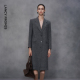 毛呢大衣气质通勤风 朗姿高级感商务西装 秀场同款 艺术家联名