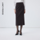 新款 朗姿直筒通勤半身裙商务高级感裙子2026年春季 陈昊宇同款