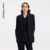 新款 朗姿优雅气质简约高级感西装 职场干练通勤西服女2026年春季