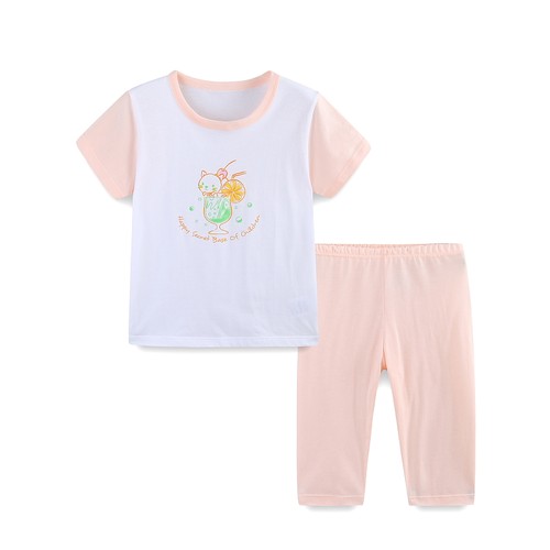 GUNZE/郡是女童全棉家居服套装