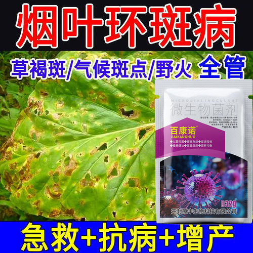 烟叶专用药烟叶病根腐病烟叶治病杀菌剂野火病倒伏病斑点赤星病