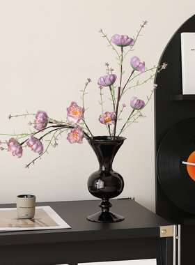 中古风假花仿真花餐桌桌面新房装饰品摆件办公室家居好物意式轻奢