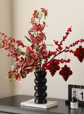 乔迁之喜新居仿真花束装饰品摆件新家氛围布置新年2026新款年宵花