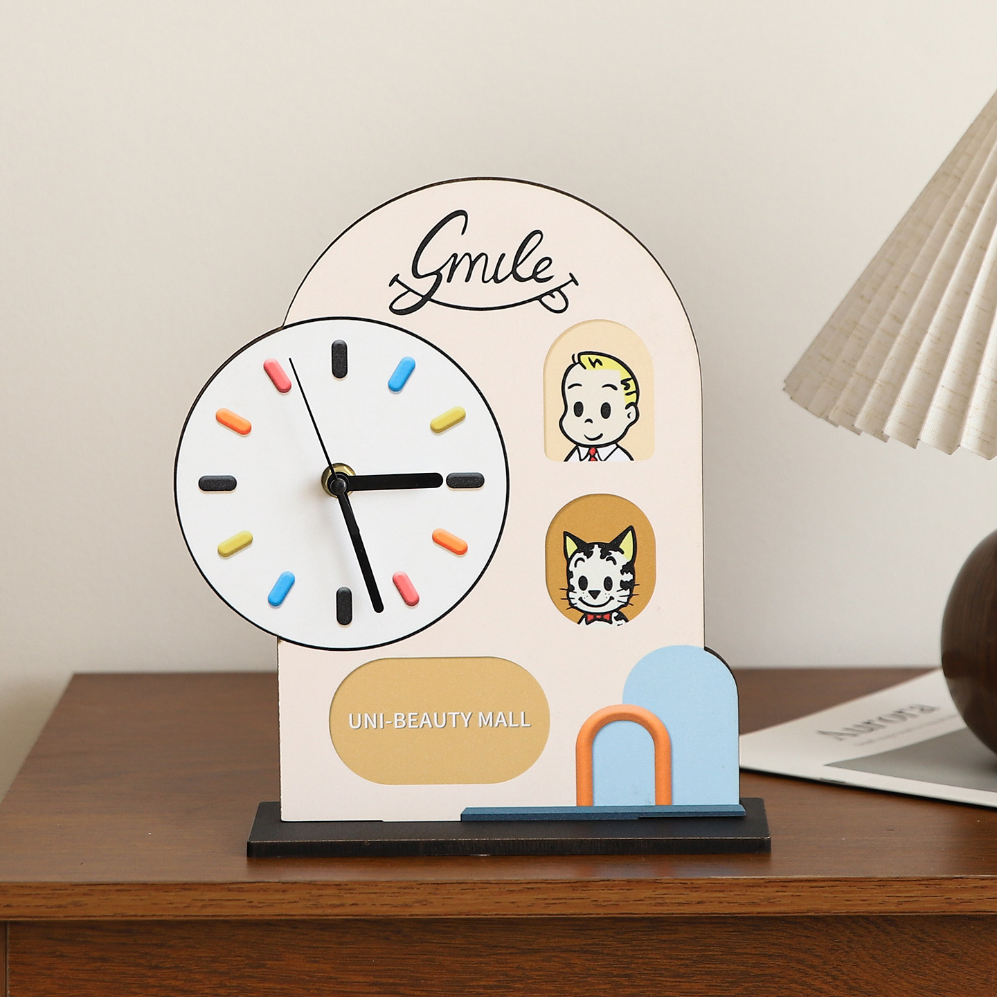 法式中古风创意轻奢高级感桌面时钟摆台式客厅家居电视柜座钟摆件,家居饰品,装饰摆件,淘宝优惠券,粉丝福利购,淘宝优惠卷