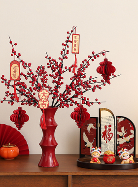 2026国潮马到成功吉祥物生肖马客厅玄关电视柜餐边柜马年装饰摆件