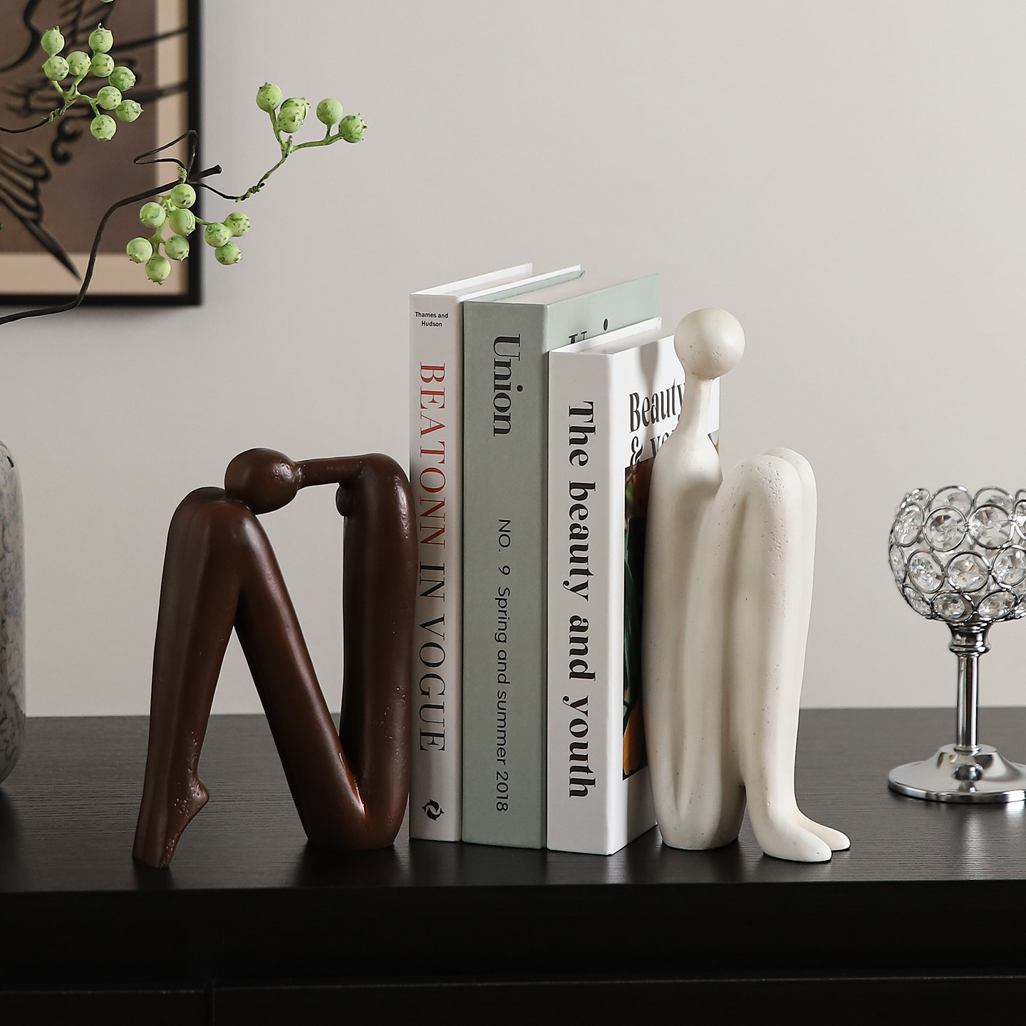 意式极简抽象人物客厅酒柜餐边电视机柜家居装饰品摆件高级感小众,家居饰品,装饰摆件,淘宝优惠券,粉丝福利购,淘宝优惠卷