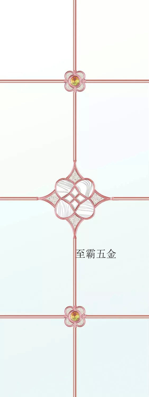 中空门花新款门花中空玻璃装饰花门窗装饰花格条接花平开门装饰花