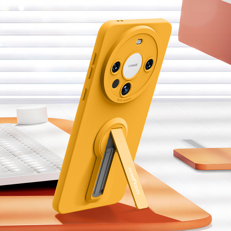 适用华为mate60pro手机壳新款mate60液态硅胶60pro+女mete硅胶por魅特meta防摔5G带支架mt迈特十的外壳套带绳