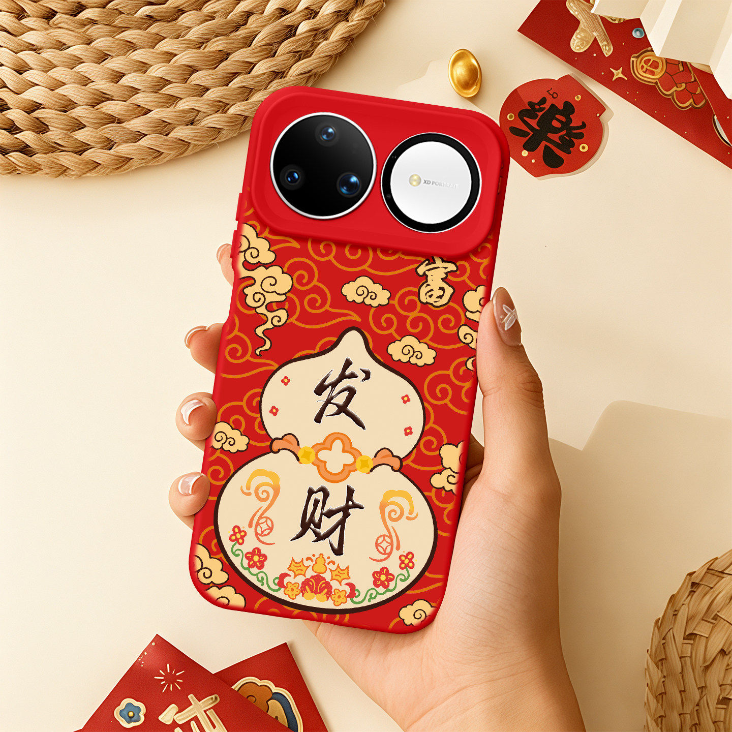 适用华为Nova15Pro手机壳新款15保护套14新年红14Pro马年13带挂绳12液态硅胶14Ultra全包13Pro软15Ultra外壳