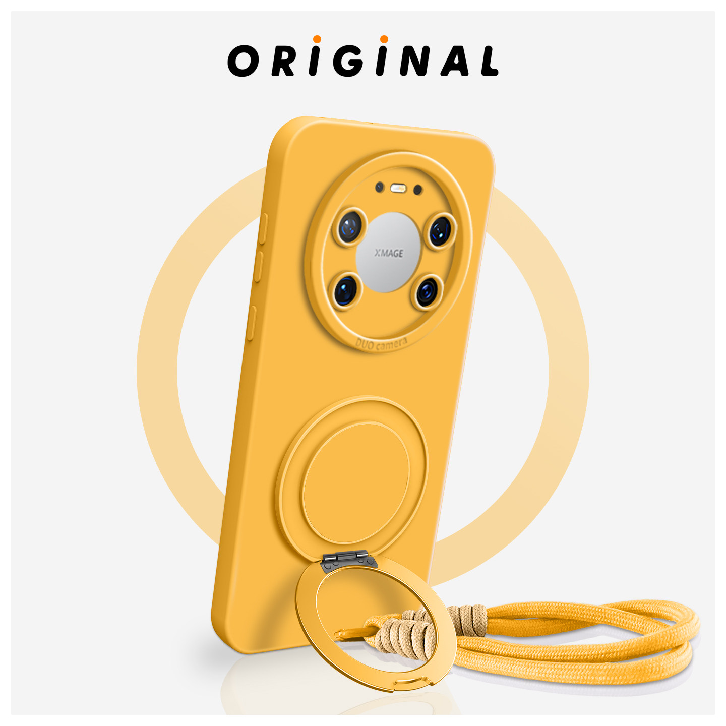 适用华为Mate80Pro手机壳新款70Pro+带挂绳70Air手腕带挂绳80promax支架全包防摔70pro高级感70女硅胶保护套