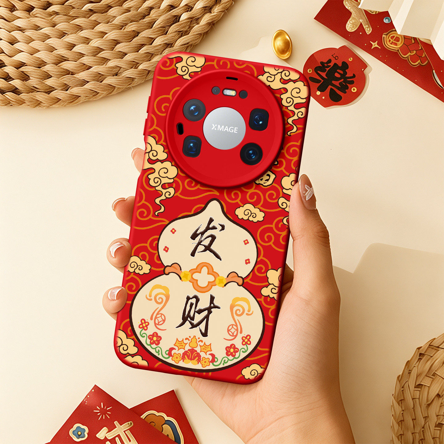 适用华为Mate80Pro手机壳80ProMax新年80保护套Mate70Air带挂绳70红色60pro硅胶50女40新款30全包70pro+外壳