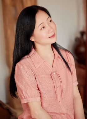 丹同款 琳丹乐2025新品粉红棉上衣58039