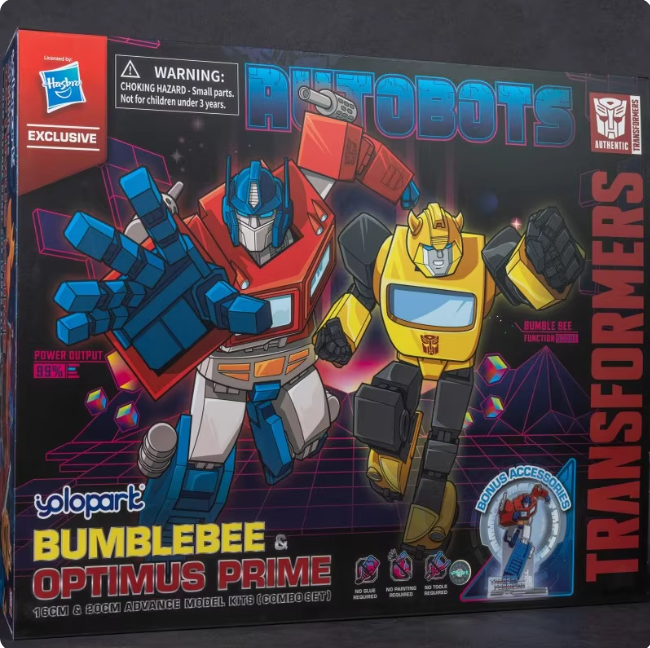 Yolopark预组装擎天柱大黄蜂套装