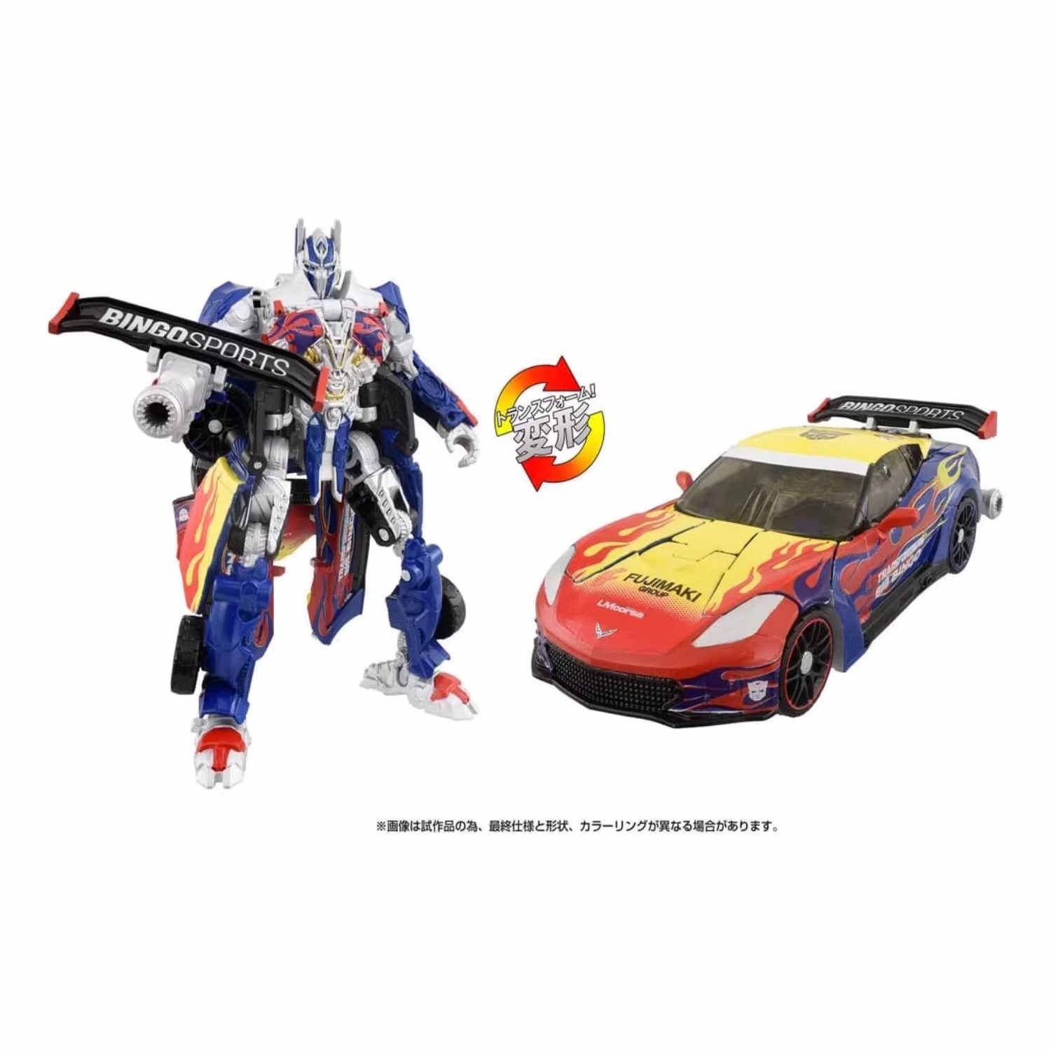 TAKARA变形金刚赛车骑士擎天