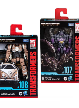 孩之宝 变形金刚SS电影变7加强级 D级 SS108千斤顶 SS107巨蝎勇士