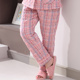 可外穿家居裤 圆人睡裤 裤 全棉大码 女秋冬加厚纯棉夹棉三层保暖长裤