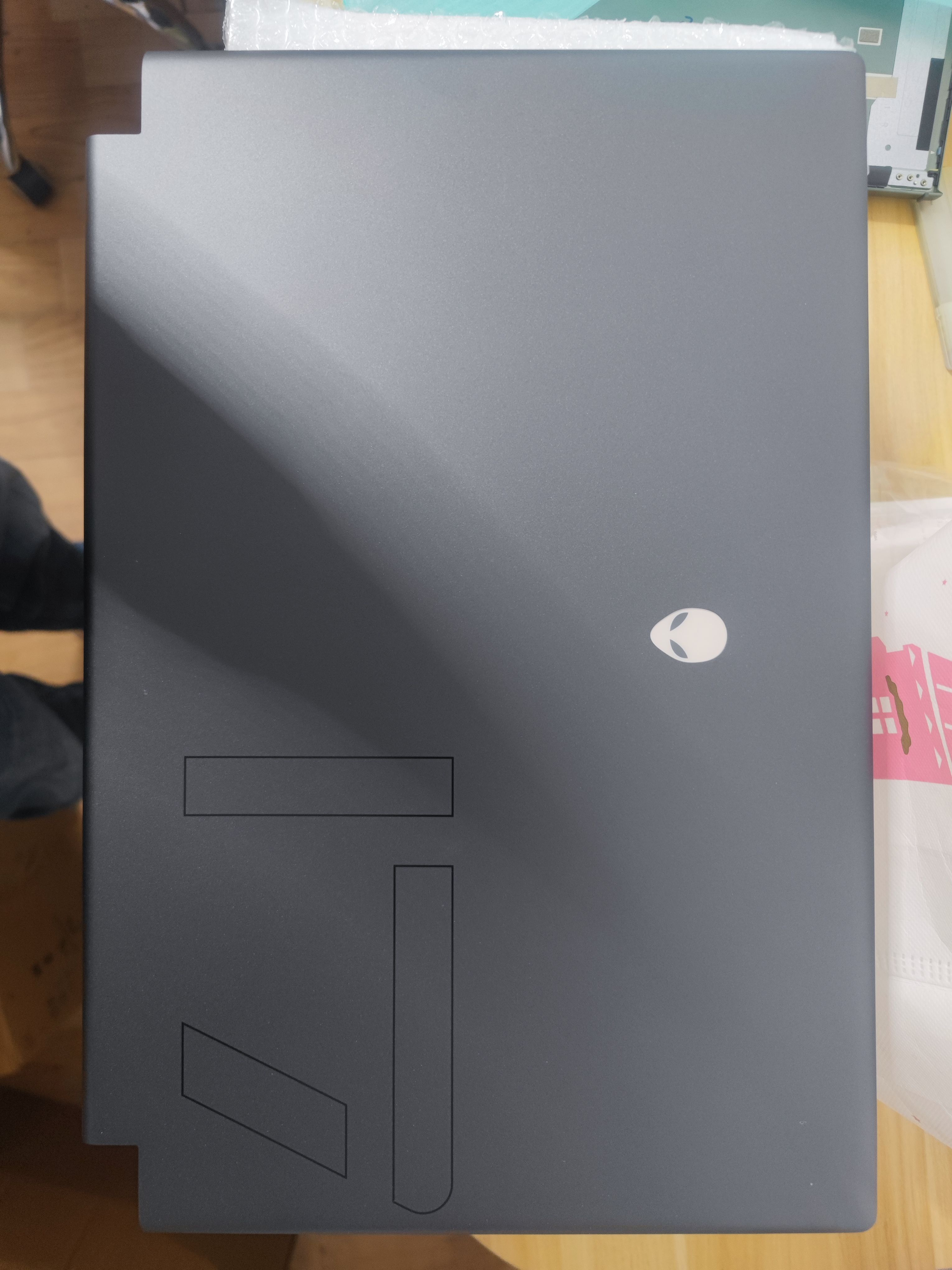 全新 DELL戴尔 外星人Alienware M17 R6 R7 A壳屏盖外壳 0MYCP7