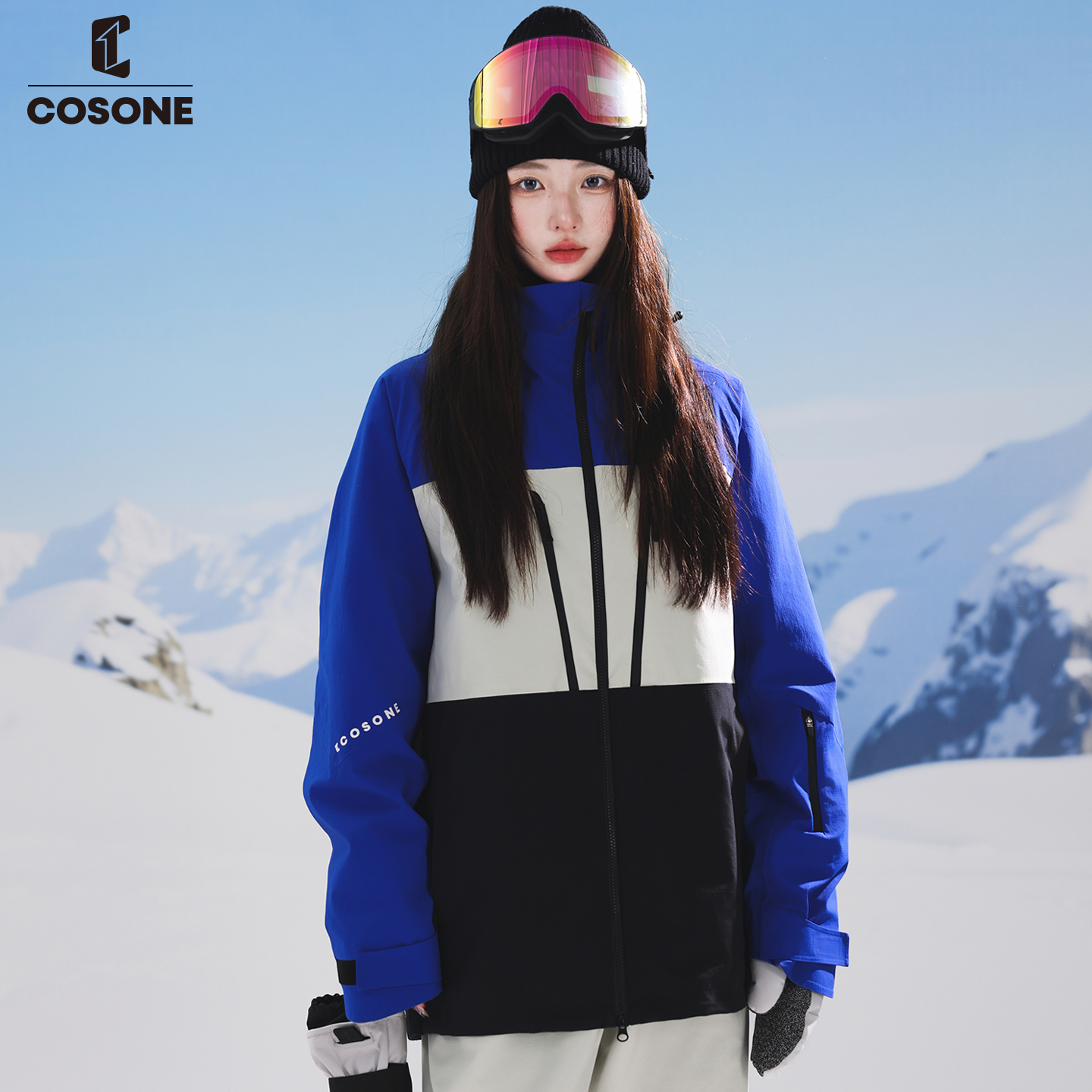 COSONE25新款三拼防水3L雪服