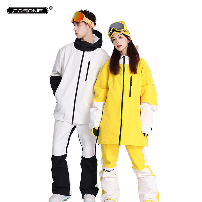 清仓秒杀COSONE单双板滑雪服男女款防水防风冬季专业棉服保暖上衣