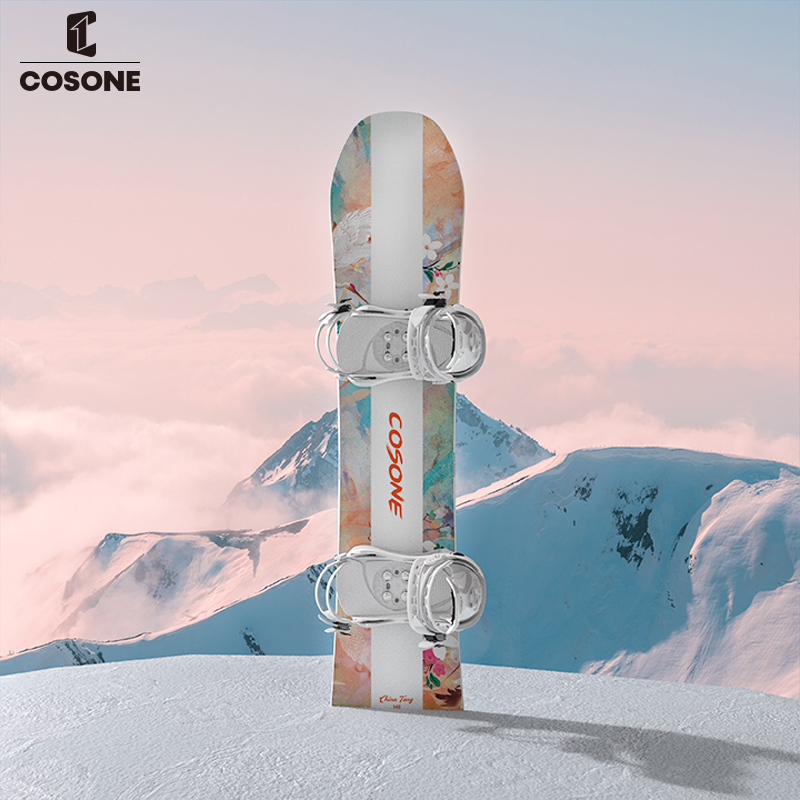 COSONE新款雪板唐系列单板滑雪板套装全地形男女成人碳纤维全能板