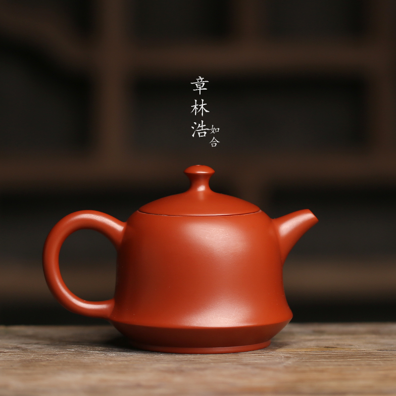 纯手工原矿朱泥小巧功夫茶壶