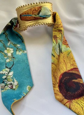 AN-NEE法国品牌丝巾镂空开口手镯浪漫优雅别致