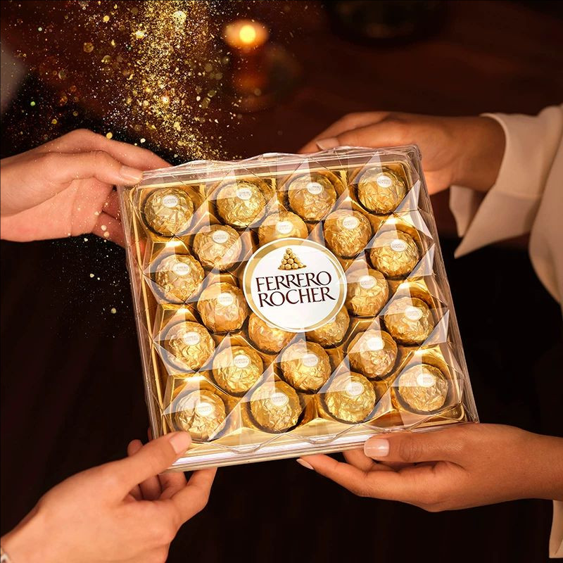 港版进口意大利费列罗金莎巧克力T24粒新年年货礼物情人伴手礼