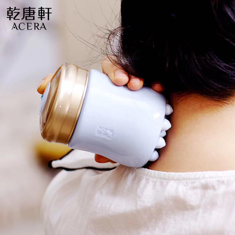 乾唐轩活瓷活力杯 按摩热敷陶瓷杯办公室创意减压水杯便携随手杯