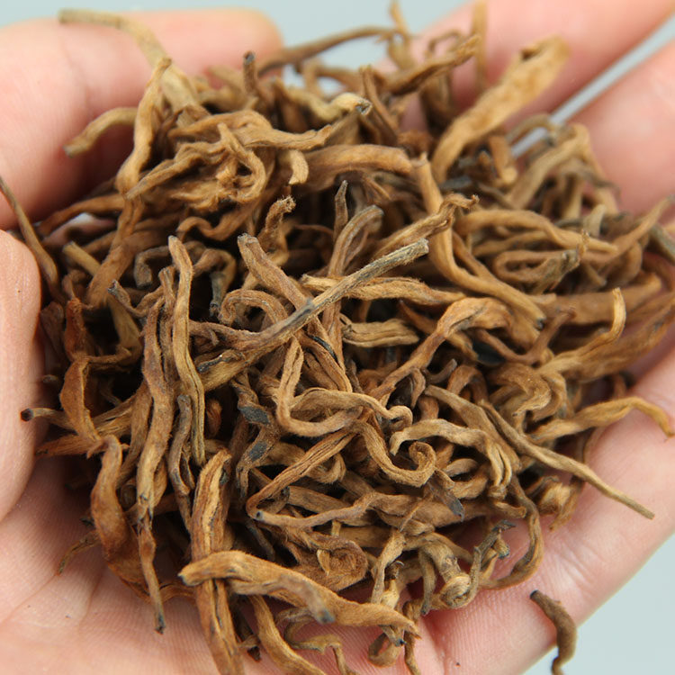 包邮茶叶古树普洱茶熟 茶皇1号金芽普洱熟茶散茶500g醇糯甘甜