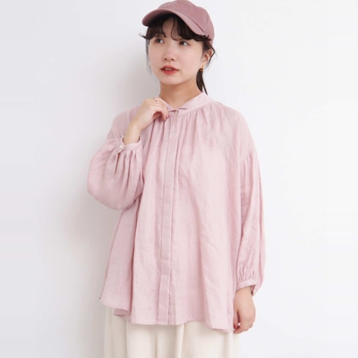 l'atelierdusavon棉麻罩衫衬衫