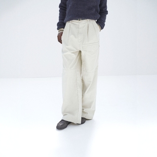 日代 AURALEE BAGGY SATIN CARGO PANTS 25AW 宽松缎面休闲工装裤