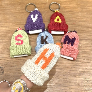 针织帽钥匙扣 日代 BOY Keychain 25AW Cap BEAMS INFIELDER