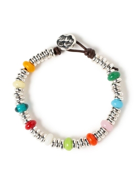 OtroAccesorio可爱彩色珠子手链