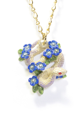 日代 Palnart Poc White Snake necklace 25AW 手作白蛇梦境项链