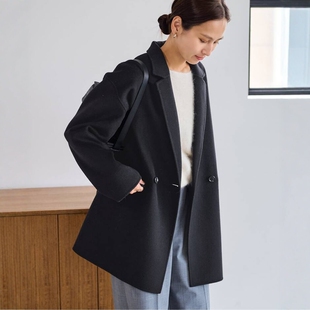 日代 FRAMeWORK Hamilton River Coat 25AW 汉密尔顿羊毛翻领外套