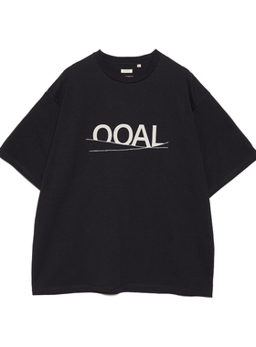 日代 nanamica OOAL Graphic Tee 26SS 休闲字母印花圆领短袖T恤