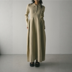 日代 STYLEMIXER Form polo knit dress 25AW 休闲针织连衣裙