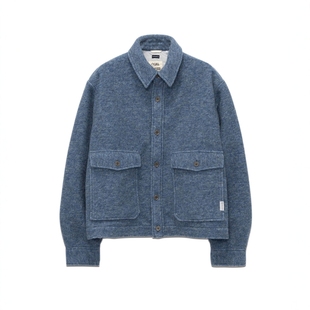 nanamica Knit 日代 WINDSTOPPER 羊毛混纺针织夹克 Jacket 25AW