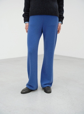 日代 AURALEE CASHMERE KNIT PANTS 25AW 幼羊绒针织卫裤休闲裤